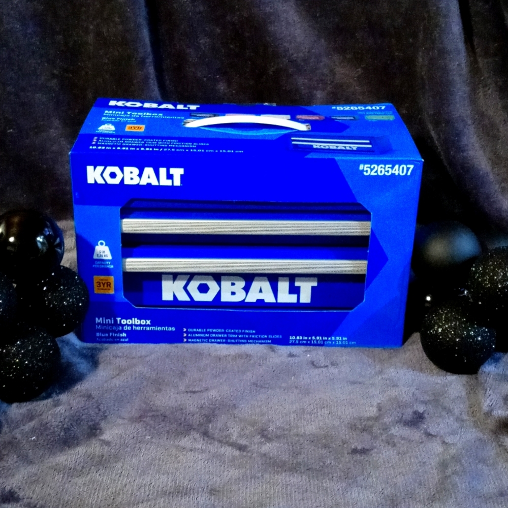 Kobalt Mini Toolbox Blue